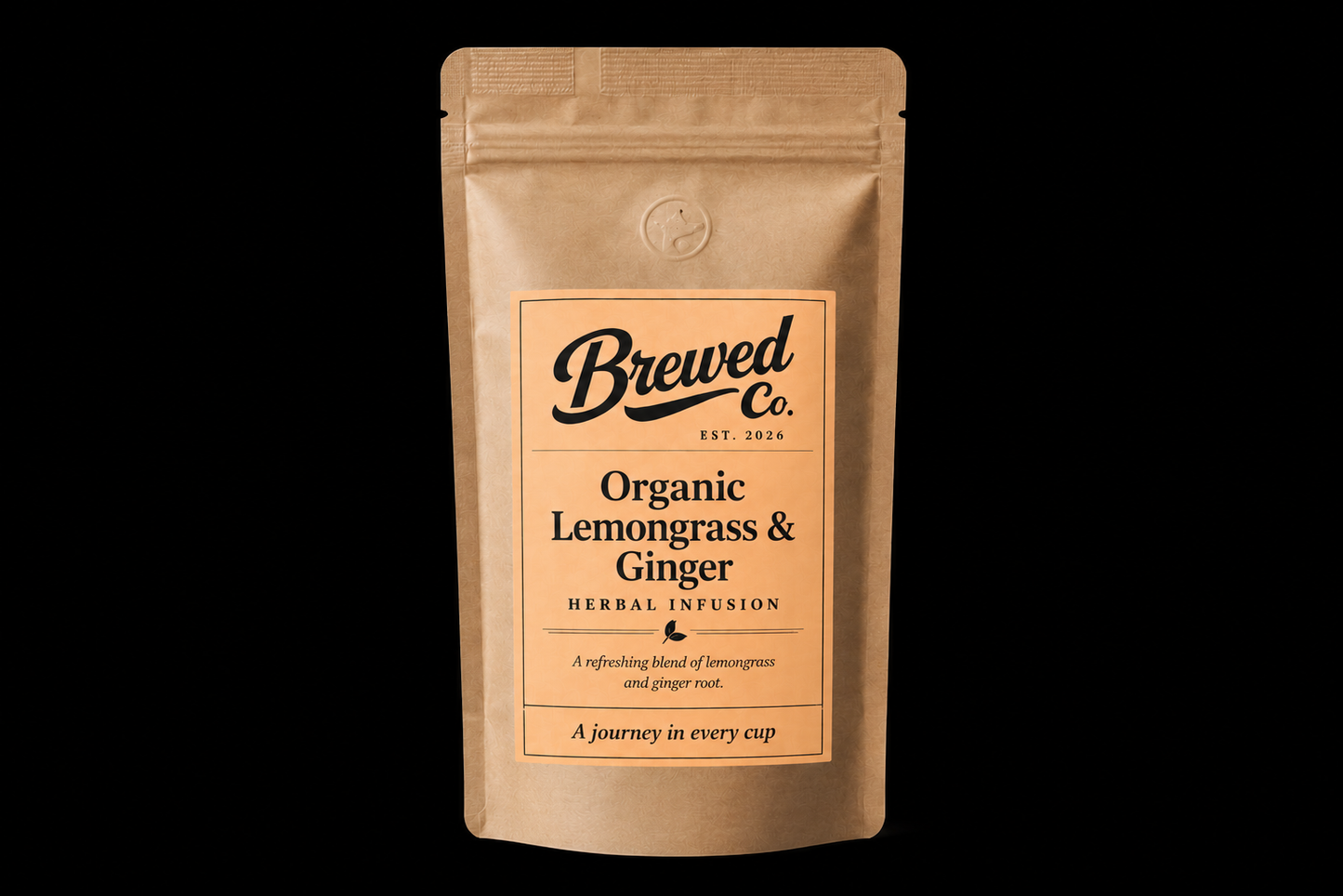Brewed Co. Organic Lemongrass & Ginger
